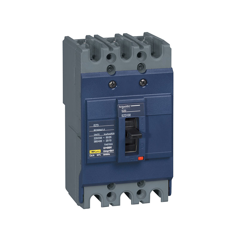 施耐德电气 EZD塑壳断路器热磁脱扣器 手动 固定式 3P 30A EZD100E3030N