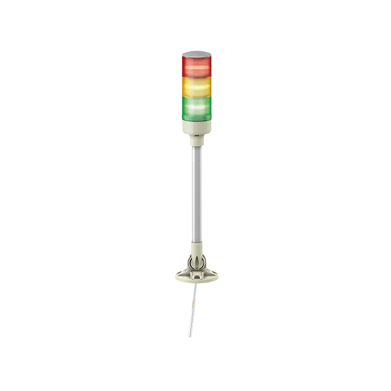 施耐德电气3层信号灯柱和报警器 红/橙/绿 LED 常亮 24VAC/DC 有蜂鸣器 60mm